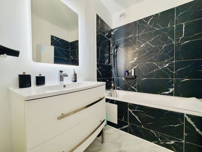 salle de bain rénovée